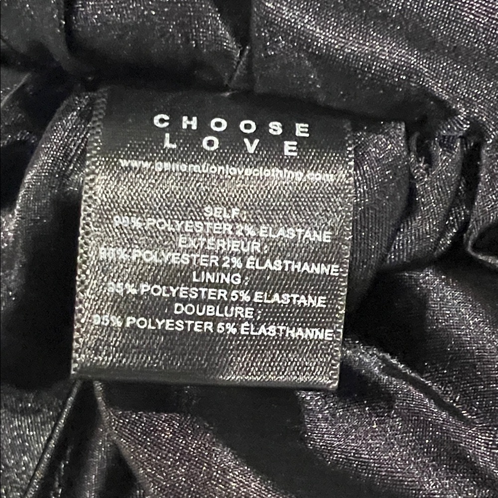 NWT Generation Love Mika Black Satin Skirt Size 0 - Picture 11 of 12
